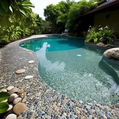 Pebble Pool Resurfacing by Pool Renos